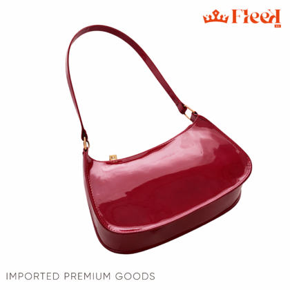 Glossy Shoulder Bag